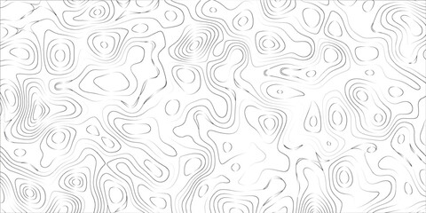 Fluid mapping lines creating abstract minimal background with terrain details