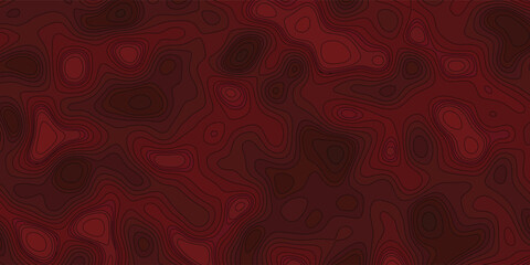 Abstract topographic pattern with organic elevation mapping curve textures