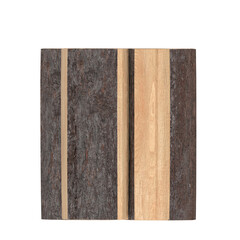 3D rendering illustration of 5 wood logs