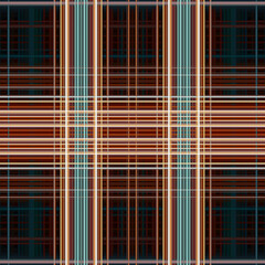 Seamless abstract background. Square pattern Scotland. Background from lines