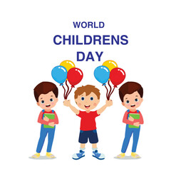 World Children Day promotes child rights protection education equality health and overall well being