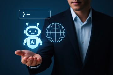 Artificial Intelligence conceptual image showcasing technology innovation and automation solutions