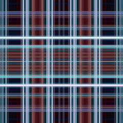 Seamless abstract background. Square pattern Scotland. Background from lines