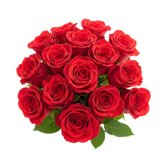 Obraz premium Exquisite Red Roses Bouquet: A Captivating Display of Love, Passion, and Timeless Beauty for Special Occasions
