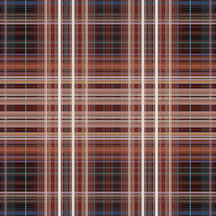 Seamless abstract background. Square pattern Scotland. Background from lines