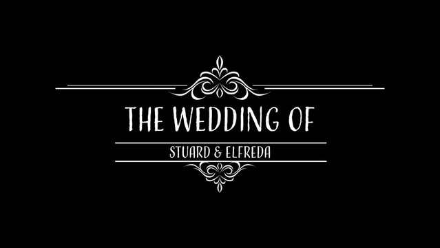 Minimal Wedding Romantic Title 03