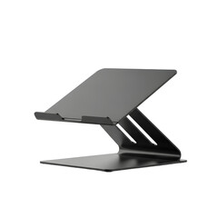Sleek Ergonomic Laptop Stand for Modern Workspace. Elevate Productivity, Comfort, and Style with this Minimalist Design.