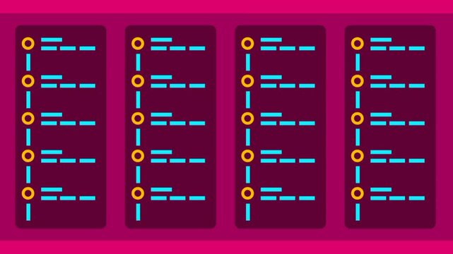 A digital coding interface filled with multiple lines of colorful code, representing structured programming and digital development in progress