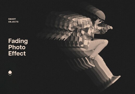 Fading Photo Effect Mockup