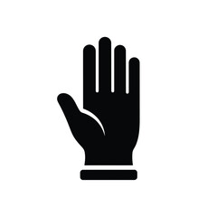 Obraz premium Vector illustration of illustration of an open hand