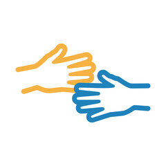 Obraz premium Handshake Icon Vector Illustration Symbolizing Agreement, Partnership, and Collaboration in Business and Community Projects with Transparent Backdrop