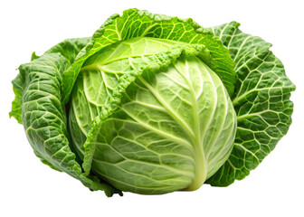 Obraz premium Cabbage isolated on white background
