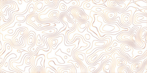 Smooth wavy topography-inspired vector illustration with pastel color highlights