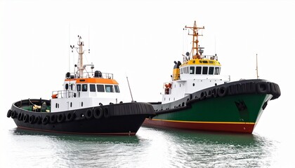 Naklejka premium cargo ship in port