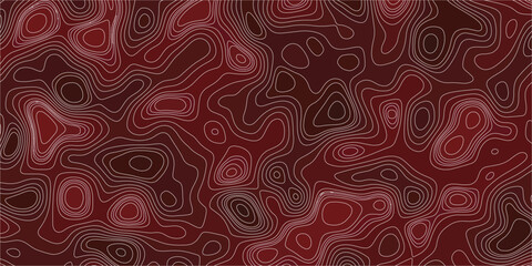 High-resolution abstract topography with contour line details and dynamic color transitions