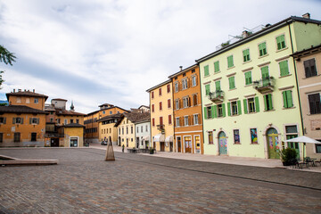 Fototapeta premium Paseando por Trento, Italia