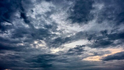 Cloudscape with dramatic formation