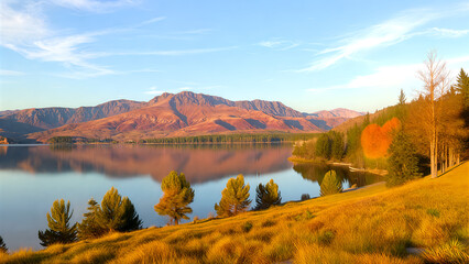 autumn in the mountains
