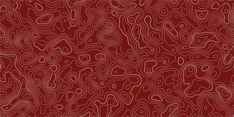 Futuristic mapping background with abstract irregular contour terrain forms