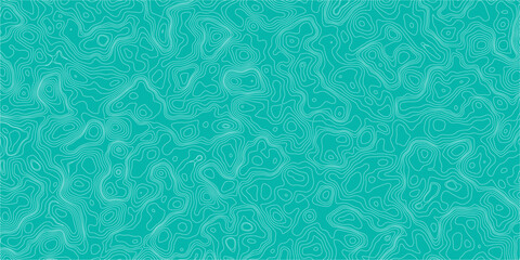 Artistic mapping illustration background with terrain contour irregular flow