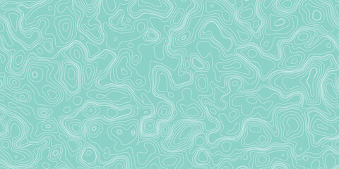 Irregular abstract mapping background with elevation contour artwork
