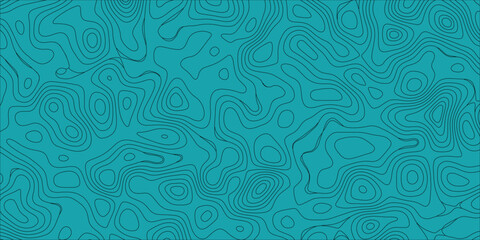 Topographic terrain style background with abstract contour mapping design