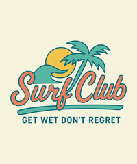 design vintage retro tshirts with handdrawn illustrations and outdoor clothing