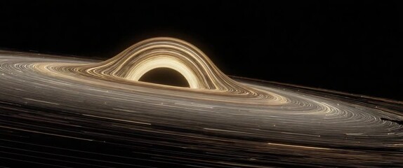 Black hole accretion disk - Powered by Adobe