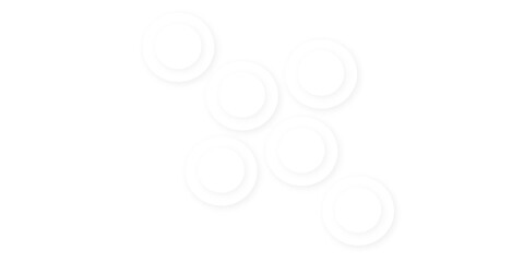 Abstract white gradient circle pattern of 3d bubbles background template. abstract white modern transparency circle presentation background. bubbles, illustration, design, in illustration design.	