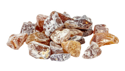 pieces of and myrrth isolated on transparent background, png