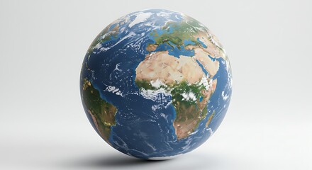 Fototapeta premium Earth View - A Global Perspective on Our Planet.