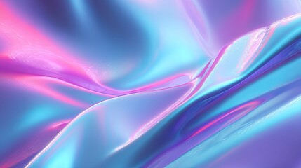 Naklejka premium Abstract fluid texture in shades of blue and pink creating a dreamy atmosphere.