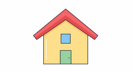 Fototapeta premium wooden toy house
