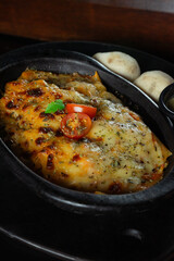 Exquisita lasagna italiana