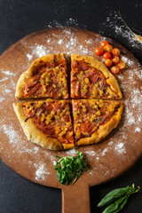 Deliciosa pizza italiana