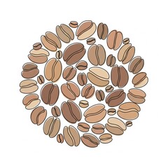 coffee beans background