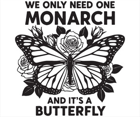 Fototapeta premium Monarch Butterfly Power