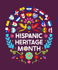 National Hispanic Heritage Month Enthusiastic