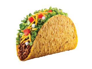 taco isolated on transparent White background png