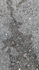 cracked asphalt ground