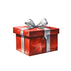 Obraz premium gift box isolated on white