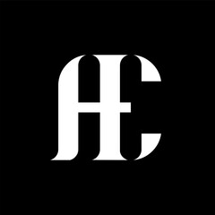 AE A E letter logo design. Initial letter AE linked circle uppercase monogram logo white color. AE logo, A E design. AE, A E