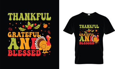 Thanksgiving t-shirt design (turkey)
