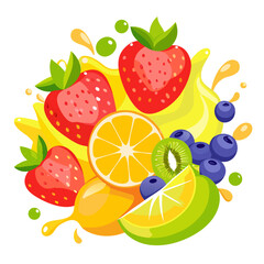 fruit mix splash