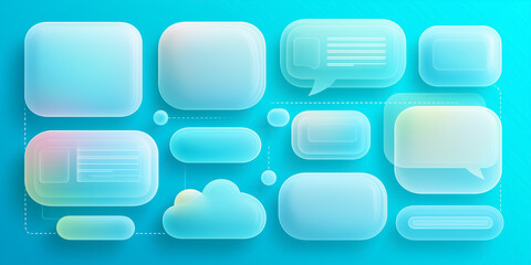 ビジネスに使えるカラフルなアイコン背景素材