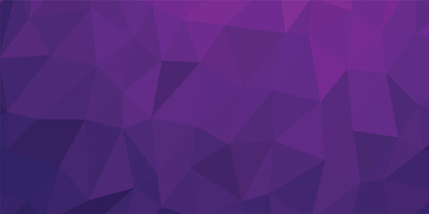 Fototapeta premium Abstract modern purple polygon background. Polygonal mosaic with purple gradient.