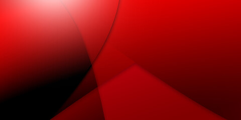 Obraz premium Abstract illustration background of curved waves in a red gradient.