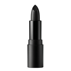 Obraz premium Elegant monochrome lipstick portrait, sleek design casting subtle reflections on a transparent space