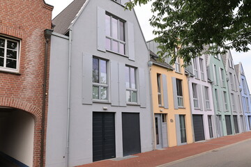 Blick in die Altstadt von Xanten am Niederrhein	