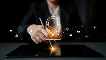 Cyber security safeguards data and systems. Cyber security uses AI, digital security protects...